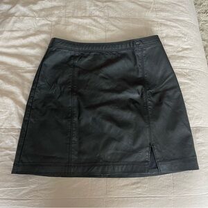 Abercrombie & Fitch Leather Skirt